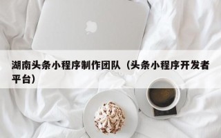 林芝湖南头条小程序制作团队（头条小程序开发者平台）